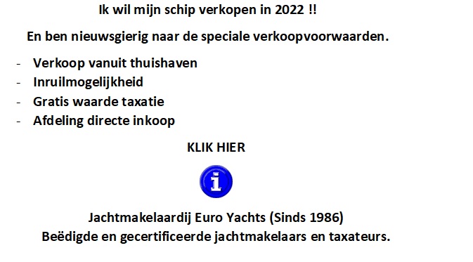 Verkoopmogelijkheden bij Euro Yachts